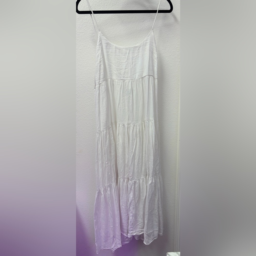 J. Crew Elegant Cream Maxi Dress - Picture 2 of 7
